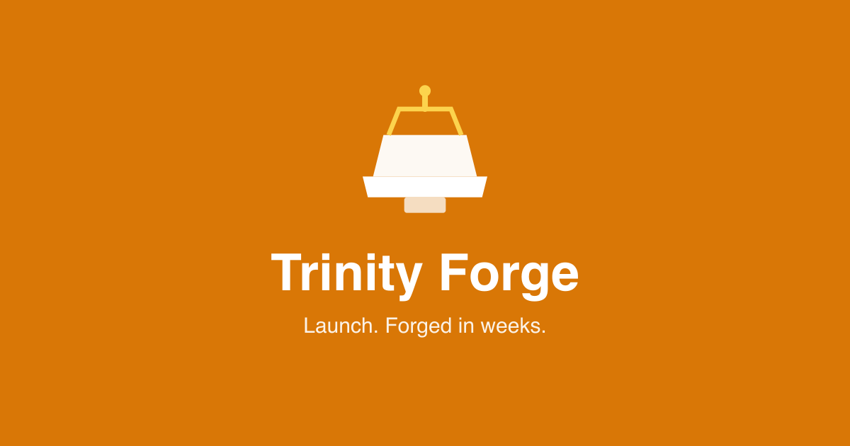 Trinity One About | Trinity Forge